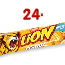 Nestle Lion Peanut 24 x 41g Packung (Lion-Schokoriegel...