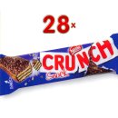 Nestle Crunch Snach 28 x 37g Packung (knusprige Waffeln...