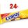 Corny Big choco - Banane 24 x 50g Packung (körniger Bananenriegel auf Schokoladenschicht)