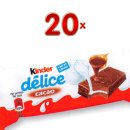 Kinder délice cacao 20 x 42g Packung...