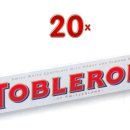 Toblerone Blanc 20 x 100g Packung (helle...