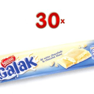 Nestle Galak chocolat blanc 30 x 43g Packung (weiße Schokolade)