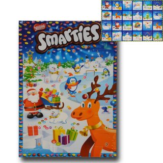 Adventskalender Smarties Motiv: Rentier (140g)
