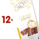 Cachet Lait Caramel et fleur de Sel 12 x 100g Packung...