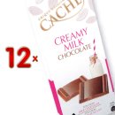 Cachet Creamy Milk Chocolate 12 x 100g Packung (lockere...