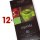 Cachet Chocolat Noir 80% Cacao Uganda 12 x 100g Packung (dunkle Schokolade mit 80% Kakaoanteil)
