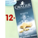 Cavalier Blanc sans sucre 12 x 85g Tafel (helle...