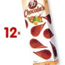 36 Chocolas Crispy Nut 12 x 125g Packung (knusprige...