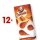 24 Chocolas Crispy Choc 12x80g Packung (knusprige Schokoladenchips)