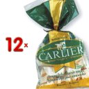 Carlier Nougat dur Sachets 12 x 200g Packung (Nougat...