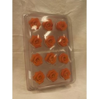 Gort Decoraties Marsepein Rozen Geel/Rood 12 Stck. Packung (Marzipan Rosen gelb/rot)