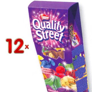 Nestle Quality Street 12 x 265g Packung (Schokoladenbonbons und Toffee-Bonbons)
