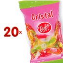 Trefin Cristal Fruit Sachets 20x200g Packung (Kaubonbons...
