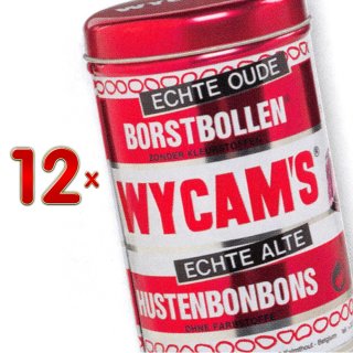 Wycams Arrache Toux 12 x 325g Box (traditionelle belgische Hustenbonbons)