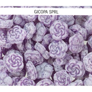Gicopa Violettes Vrac 1 x 1kg Packung (Bonbons in Blumenform)