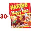 Haribo Happy Cola Sachet 30 x 75g Packung...