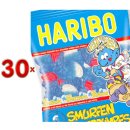 Haribo Schtroumpfs Sachet 30 x 75g Packung (Fruchtgummi...