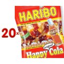 Haribo Bouteilles Cola Sachet 20 x 200g Packung...