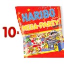 Haribo Mega Party Mini Mix Sachet 10 x 200g Packung...