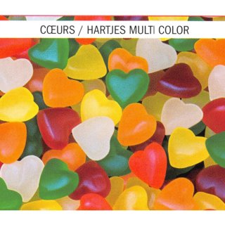 Haribo Coeurs Multi Color 1 x 1kg Packung (Fruchtgummiherzen)