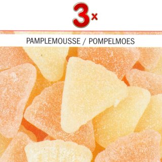 Haribo Pamplemousse 1x3kg Packung (saures Grapefruit-Fruchtgummi)