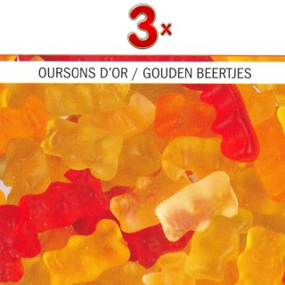 Haribo Oursons dOr 1 x 3kg Packung (Goldbären)