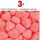 Haribo Coeur Framboises 1 x 3kg Packung (Himbeer-Herzen)