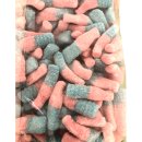 Lutti Bubblizz Original saure Fruchtgummi-Flaschen mit Kaugummigeschmack (2kg)