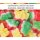 Lutti Oursons Tricolor 1 x 1kg Packung (dreifarbige Fruchtgummi-Bärchen)