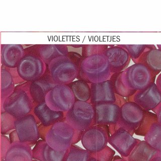 Frisia Violet buttons 1 x 3kg Packung (violettes Weingummi)