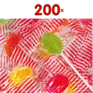 Sucettes Fruit 200 x 5g Packung (Frucht-Lutscher unterschiedlicher Geschmacksrichtungen)