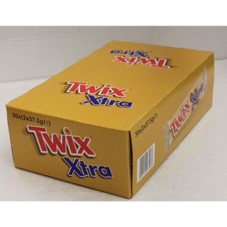 Twix Xtra Schaukarton à 30 Riegel, 1er Pack (30x75g Packung)