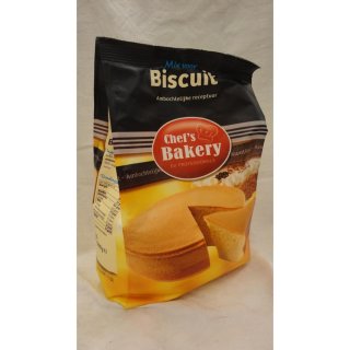 Chefs Bakery Backmischung Biscuit 1000g Beutel (Biscuitboden)