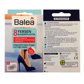 Balea Fersen-Blasenpflaster (8 Stück)