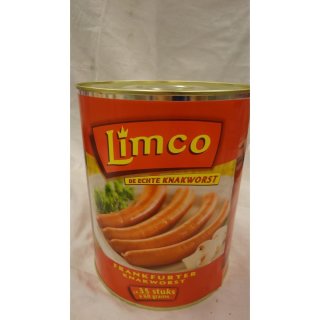 Limco Frankfurter Knakworst 35 x 60g Dose (Frankfurter Knackwurst)