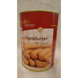 Gouden Banier Frankfurter 50 x 40g Dose (Bockwürste)
