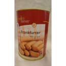 Gouden Banier Frankfurter 50 x 40g Dose (Bockwürste)