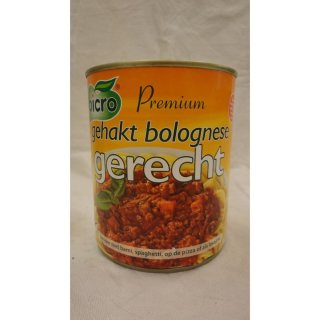 Bicro Premium gehakt Bolognese gerecht 820g Dose (Bolognese)
