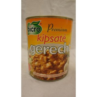 Bicro Premium Kipsaté gerecht 820g Dose (Hähnchen Satay)