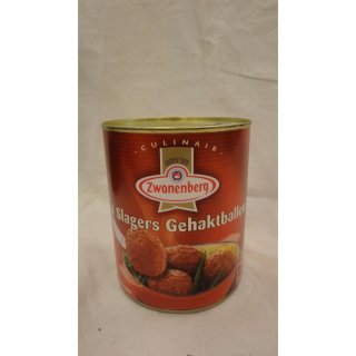 Zwanenberg Slagers Gehaktballen 300g Dose (Fleischbällchen)