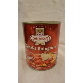 Zwanenberg Gehakt Bolognese 820g Dose (Bolognese)