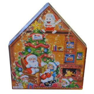 Adventskalender Kinder Maxi Mix Motiv: Innen vor Weihnachtsbaum (351g)