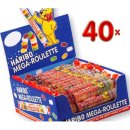 Haribo Mega Roulettes Fruits 40 x 45g Rollen...