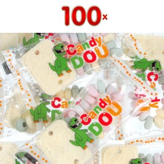 Candydou Horloges Ind. 100 x 14 g Packung (Traubenzucker-Uhren)