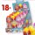 BBB Plastic Surprise Eggs Disney Assortiment 18 x 10g Packung (Plastik-Überraschungs-Ei mit Bonbons und Spielzeug)