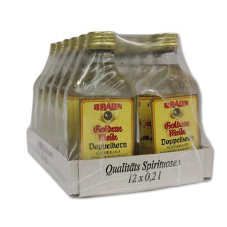 Braun Doppelkorn 38% (12x0,2l Flasche)