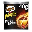 Pringles Hot & Spicy 12er Pack (12x40g Packung) + usy...