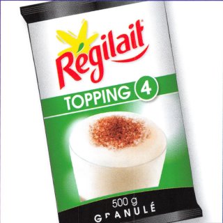 Régilait Topping 4 Lait 1 x 500g Packung (Magermilch Topping)