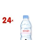 Evian PET 24x330 ml Flasche (Wasserflasche)
