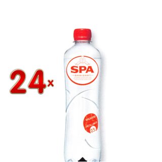 SPA Barisart Intense PET 24 x 500 ml Flasche (Wasserflasche mit etwas Kohlensäure)